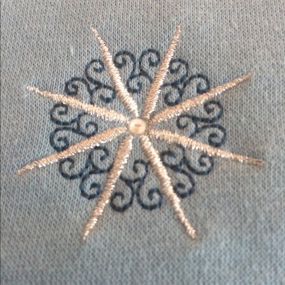 NWOT Size L Blue Northern Reflections Owl Sweatshirt - Picture 9 of 9